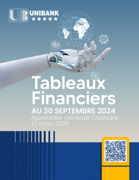Tableaux Financiers au 30 septembre 2024
